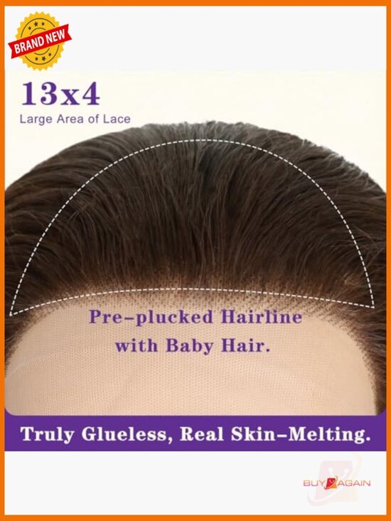 26in HD Lace Front Wig with Body Wave, Glueless & Pre-Plucked, Heat Resistant main image 2